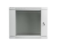 Lanberg Wisząca 19" 9U 600x600mm jednosekcyjna (szara) - 455391 - zdjęcie 1